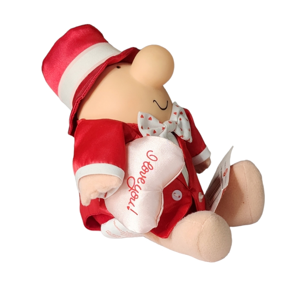 Vintage 1987 AMERICAN GREETINGS ZIGGY "I LOVE YOU" VALENTINE'S DAY PLUSH NWT - Picture 7 of 12